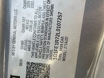 2020 Chevrolet Camaro SS 1SS