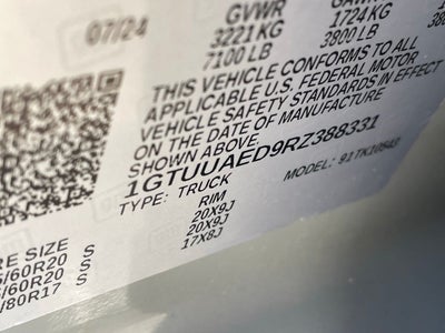 2024 GMC Sierra 1500 Pro