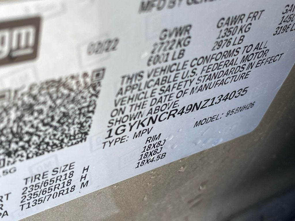 2022 Cadillac XT5 Premium Luxury