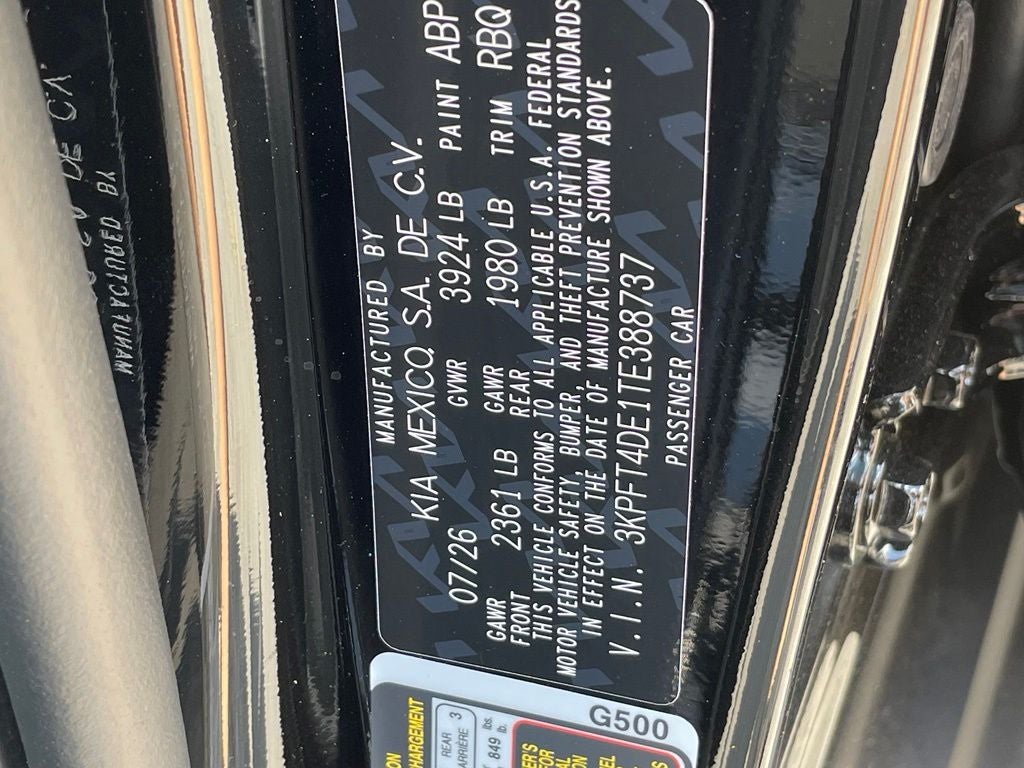 2026 Kia K4 LXS