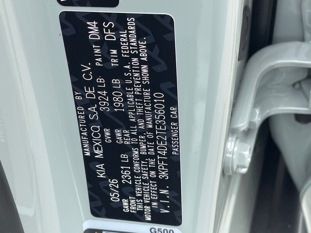 2026 Kia K4 LXS