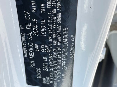 2025 Kia K4 LX