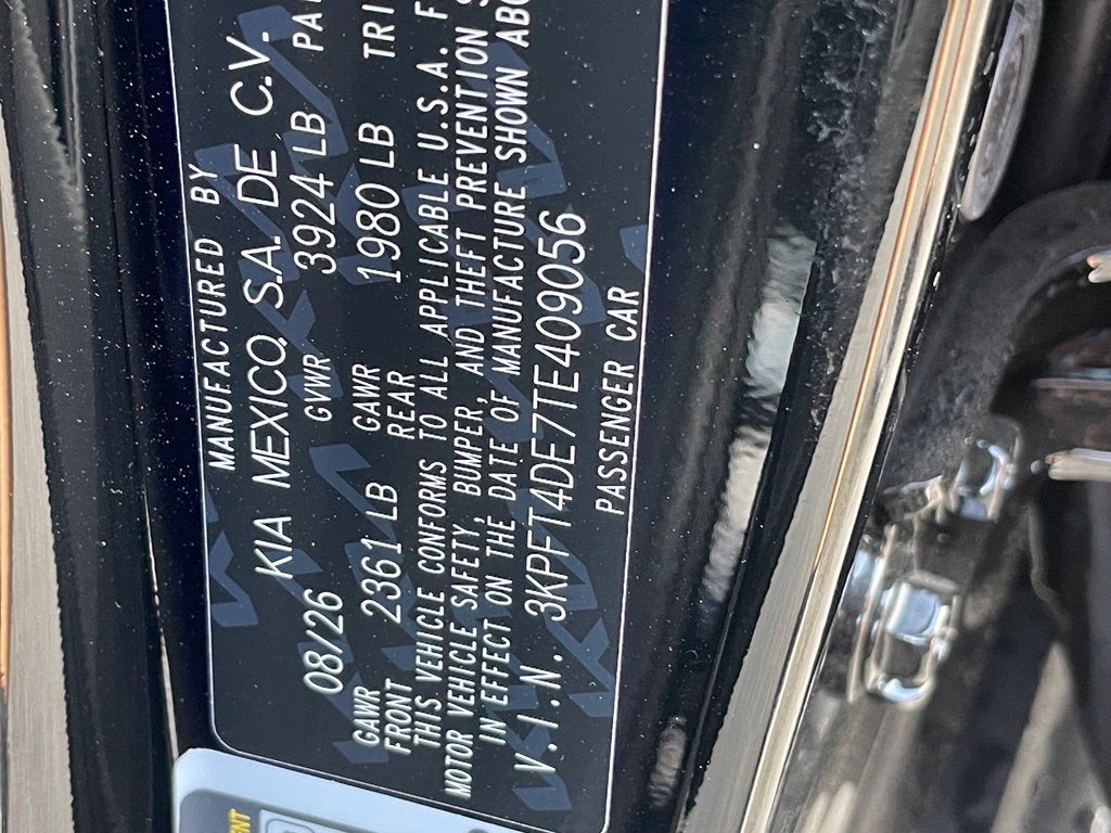 2026 Kia K4 LXS