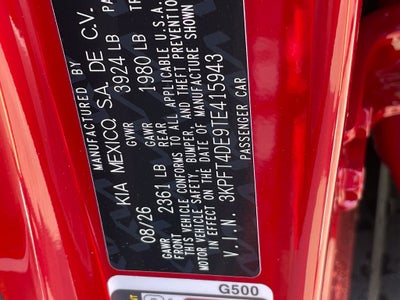 2026 Kia K4 LXS