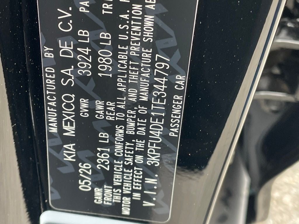 2026 Kia K4 EX
