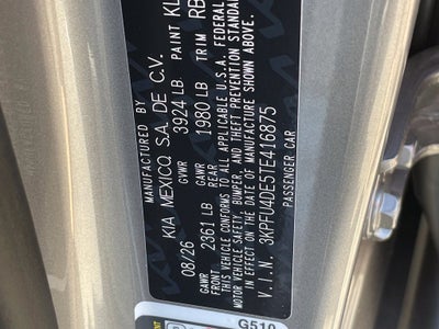 2026 Kia K4 EX