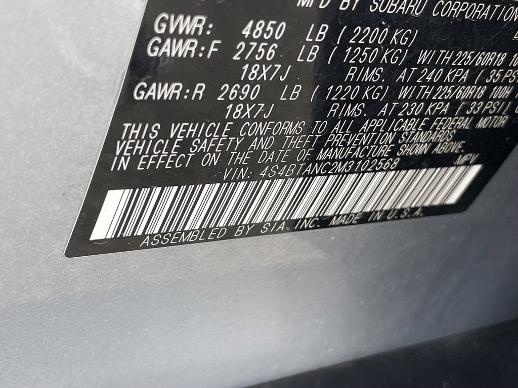 2021 Subaru Outback Limited