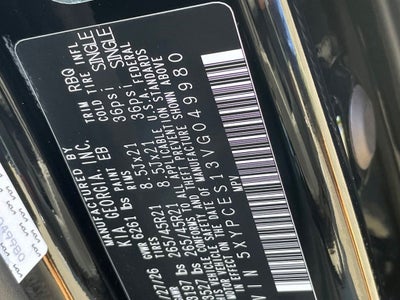 2027 Kia Telluride X-Line EX