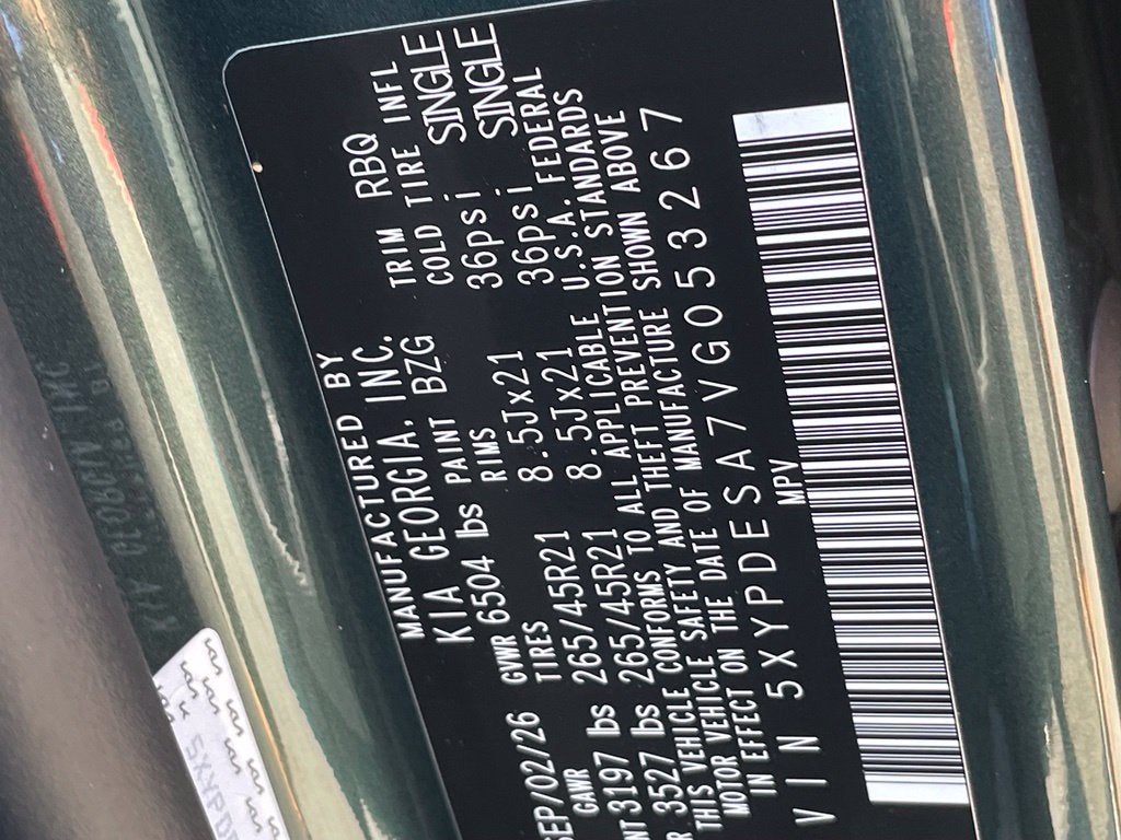 2027 Kia Telluride Hybrid X-Line SX