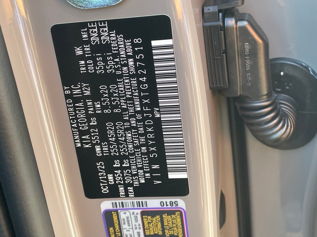 2026 Kia Sorento X-Line SX