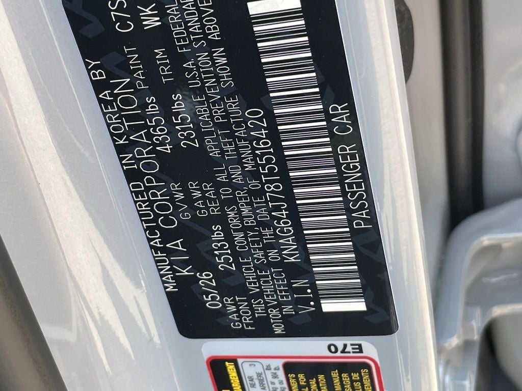 2026 Kia K5 GT-Line