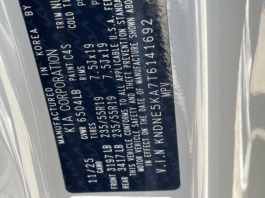 2026 Kia Carnival Hybrid SX