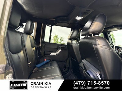 2015 Jeep Wrangler Unlimited Rubicon Hard Rock - 4WD / CLEAN CARFAX