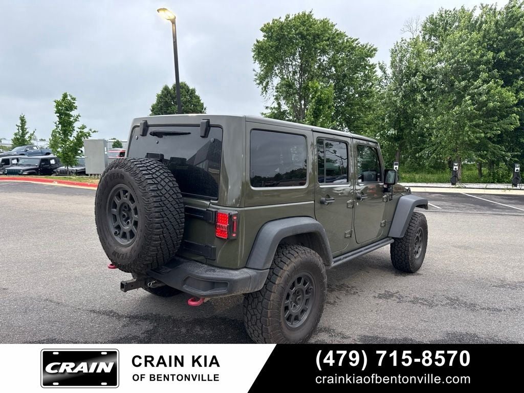 2015 Jeep Wrangler Unlimited Rubicon Hard Rock - 4WD / CLEAN CARFAX