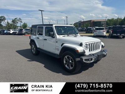 2018 Jeep Wrangler Unlimited Sahara - 4WD / CLEAN CARFAX / ONE OWNER