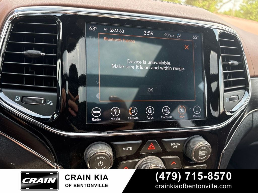 2019 Jeep Grand Cherokee Summit - 4WD / PANORAMIC SUNROOF