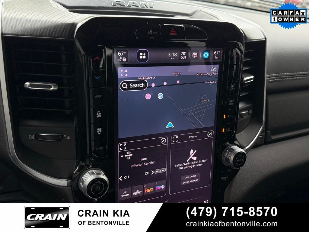 2025 RAM 1500 Big Horn/Lone Star - 4WD / PANORAMIC SUNROOF / ONE OWNER