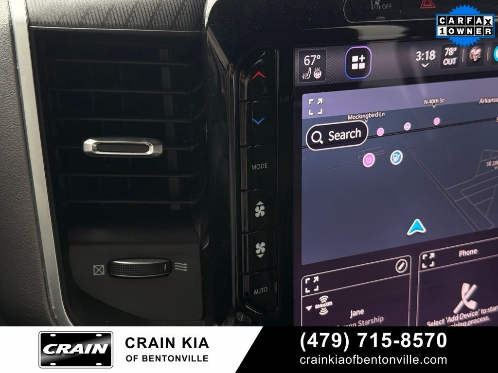 2025 RAM 1500 Big Horn/Lone Star - 4WD / PANORAMIC SUNROOF / ONE OWNER