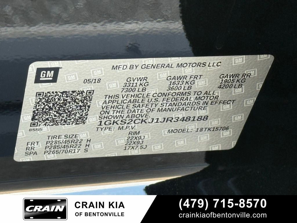 2018 GMC Yukon Denali - 4WD / SUNROOF