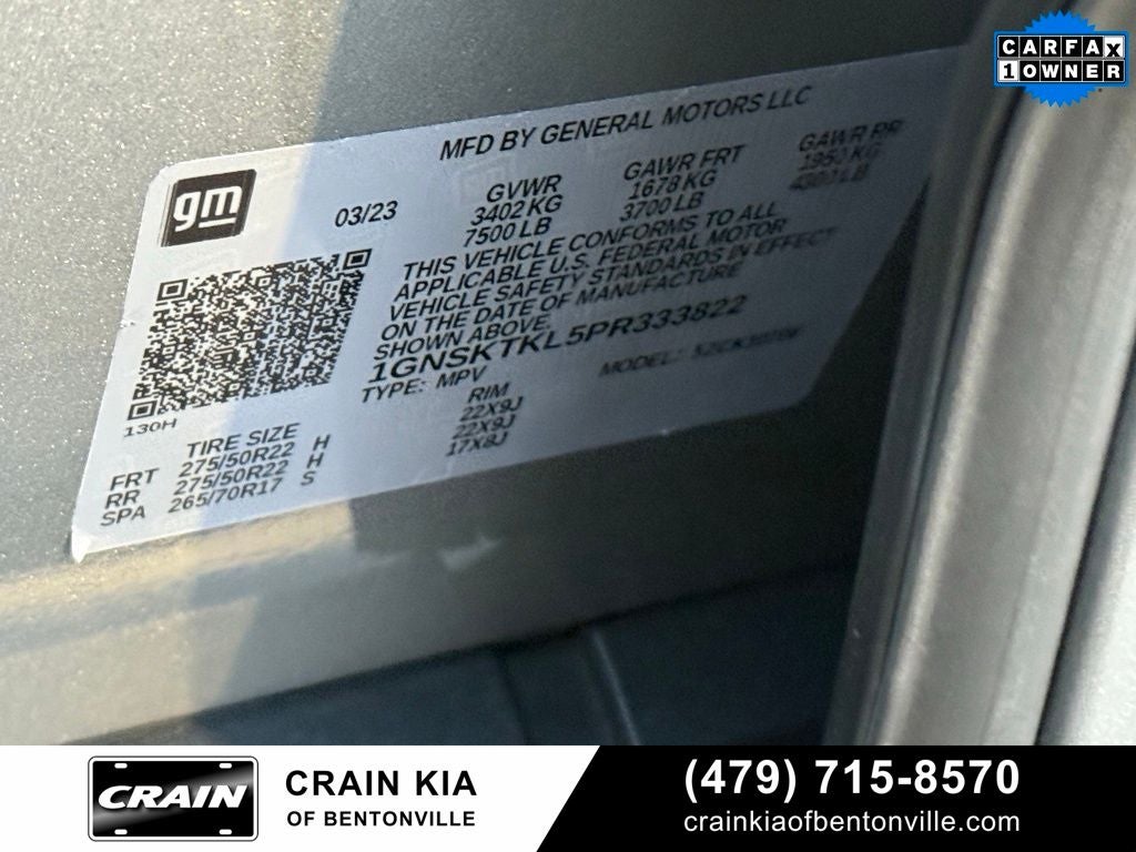 2023 Chevrolet Tahoe High Country - 4WD / CLEAN CARFAX / ONE OWNER