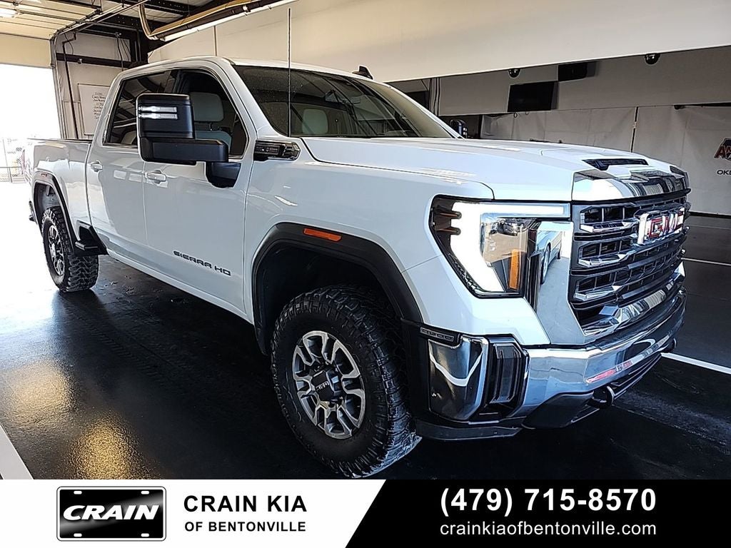 2024 GMC Sierra 2500HD SLE - 4WD / CLEAN CARFAX / ONE OWNER