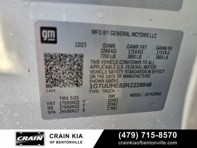 2024 GMC Sierra 1500 Denali Ultimate - 4WD / SUNROOF / CLEAN CARFAX