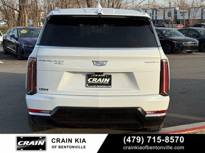 2026 Cadillac ESCALADE IQL Premium Luxury - $156,315 MSRP - AWD / PANORAMIC SUNROOF