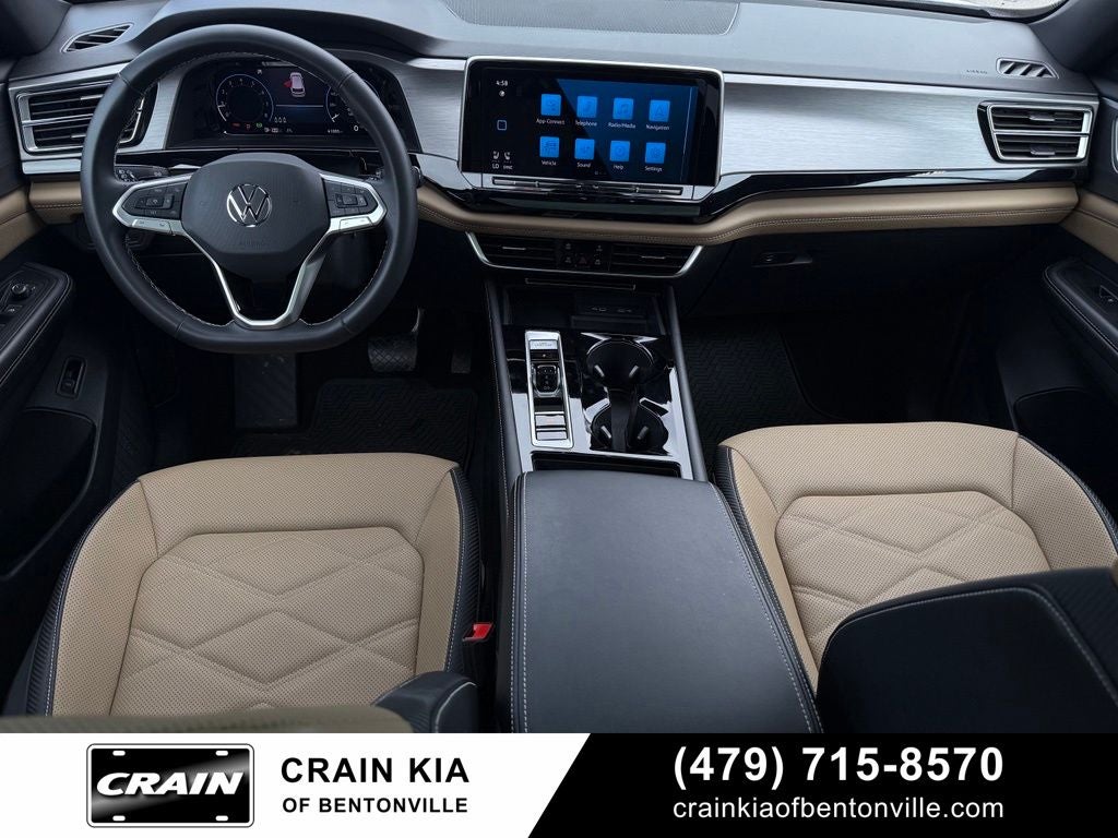 2024 Volkswagen Atlas Cross Sport 2.0T SE w/Technology - AWD / PANORAMIC SUNROOF / ONE OWNER
