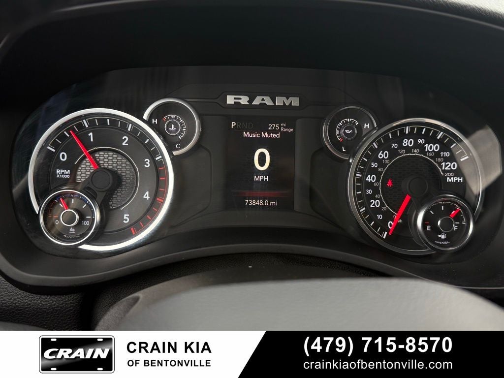 2024 RAM 2500 Big Horn - 4WD / CARFAX ONE OWNER