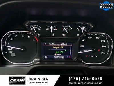 2021 GMC Sierra 1500 SLT - 4WD / CARFAX ONE OWNER