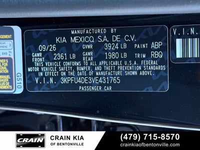 2027 Kia K4 EX