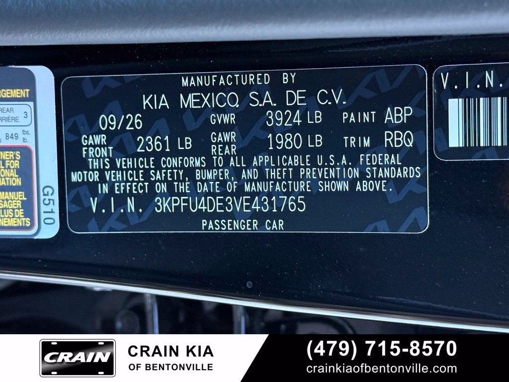 2027 Kia K4 EX