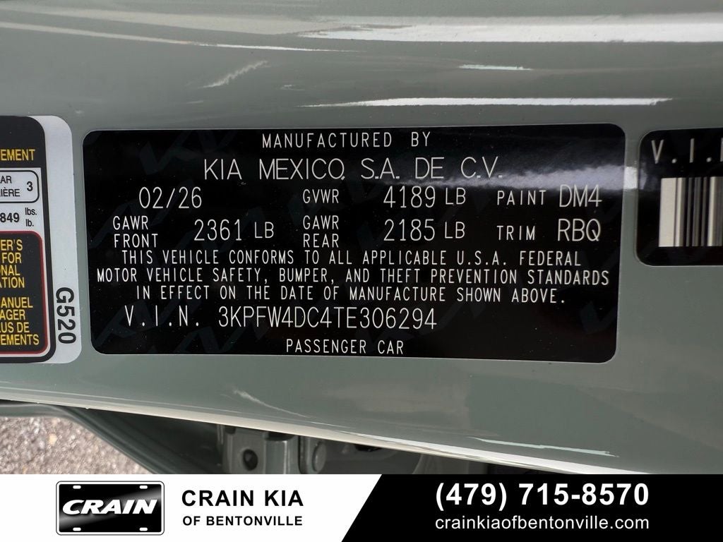 2026 Kia K4 GT-Line Turbo