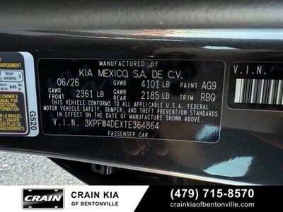 2026 Kia K4 GT-Line