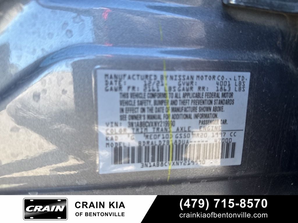 2022 Nissan Sentra SV - CLEAN CARFAX HISTORY