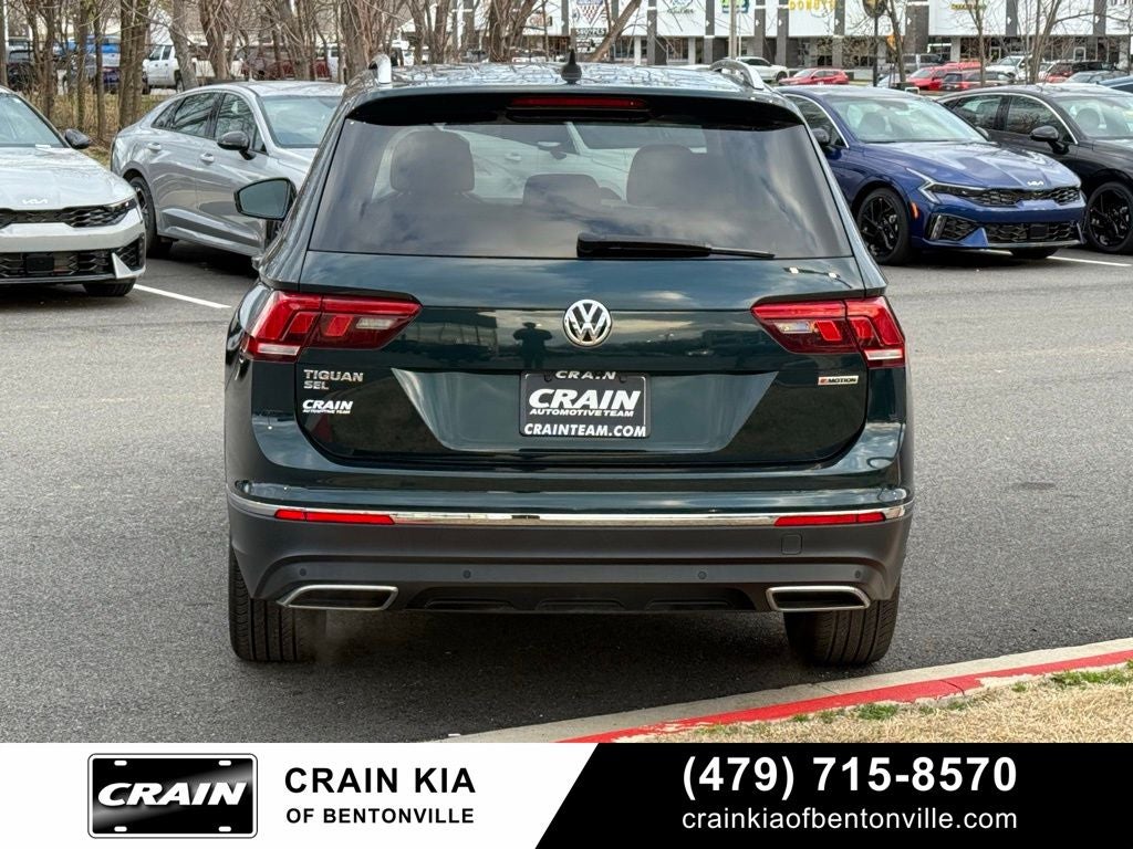 2019 Volkswagen Tiguan 2.0T SEL - AWD / PANORAMIC SUNROOF