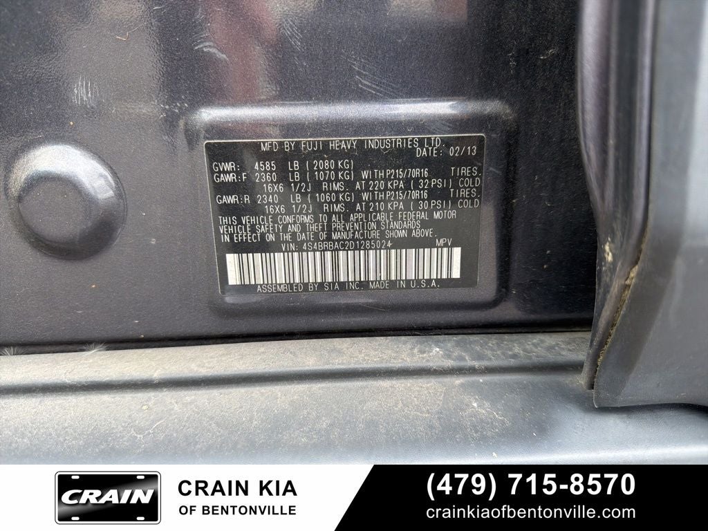 2013 Subaru Outback 2.5i