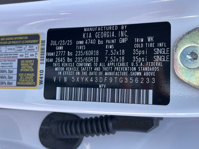 2026 Kia Sportage SX