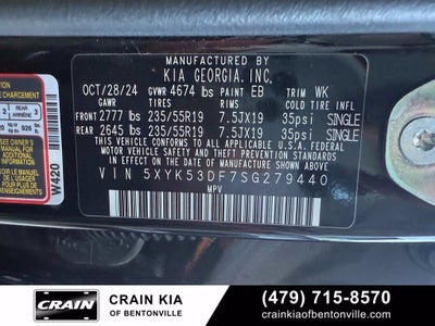 2025 Kia Sportage SX-Prestige - KIA CPO / PANORAMIC SUNROOF / ONE OWNER