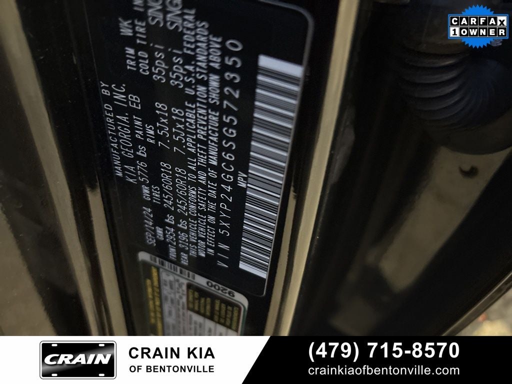 2025 Kia Telluride LX - KIA CPO / CLEAN CARFAX / ONE OWNER