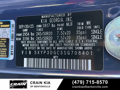 2025 Kia Telluride EX X-Line