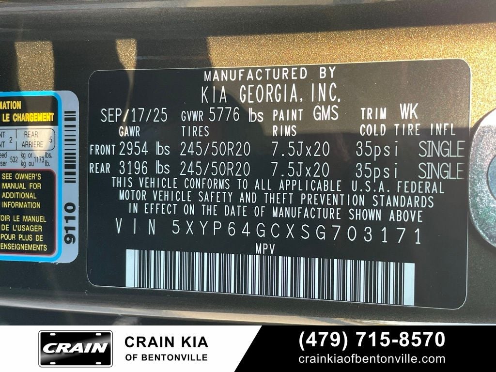 2025 Kia Telluride S