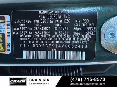 2027 Kia Telluride X-Line EX