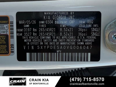 2027 Kia Telluride X-Line SX - HYBRID! / 32 HWY MPG