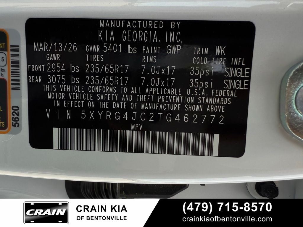 2026 Kia Sorento LX