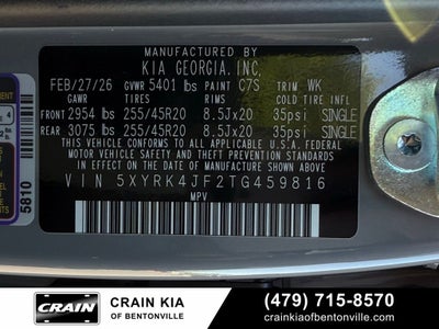 2026 Kia Sorento SX