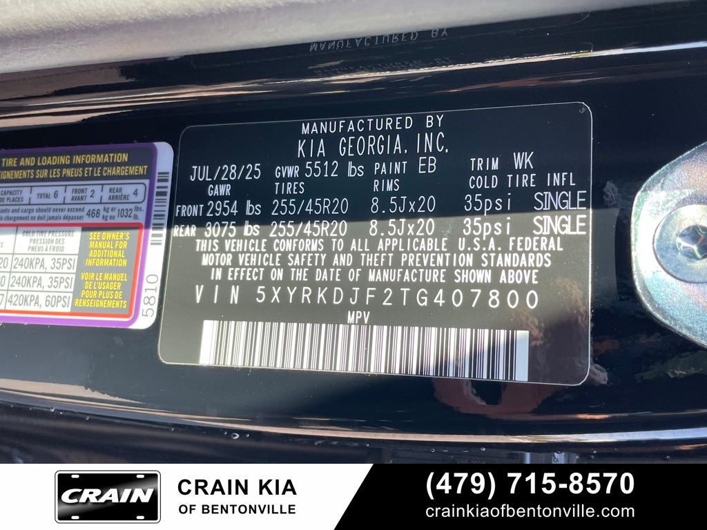 2026 Kia Sorento X-Line SX Prestige