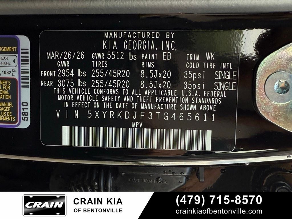 2026 Kia Sorento X-Line SX Prestige