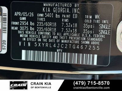 2026 Kia Sorento S