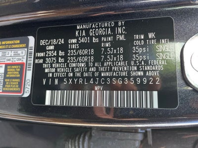 2025 Kia Sorento S
